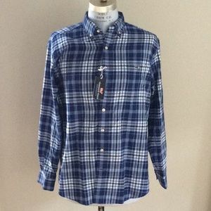 Vineyard Vines Flannel Tucker Shirt-Slim Fit XL